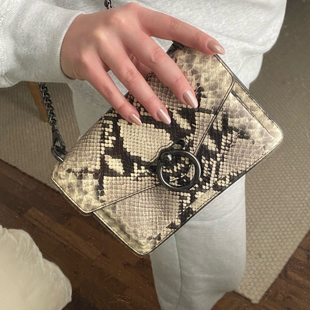 Rebecca Minkoff Snakeskin Crossbody Bag